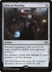 Orbs of Warding #234 Rare Magic Origins MTG