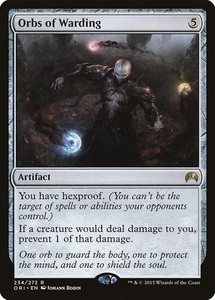 Orbs of Warding #234 Rare Magic Origins MTG