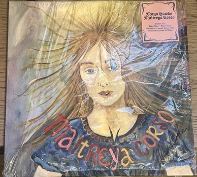 Maya Hawke Auto SIGNED Maitreya Corso LP Vinyl Record Album