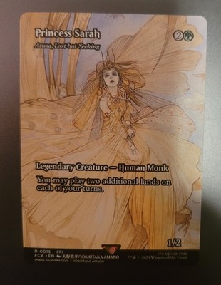 Princess Sarah Azusa, Lost but Seeking Showcase Final Fantasy MTG NM Magic
