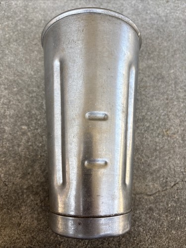 Vintage Stainless Steel Milkshake Cup Unbranded USA