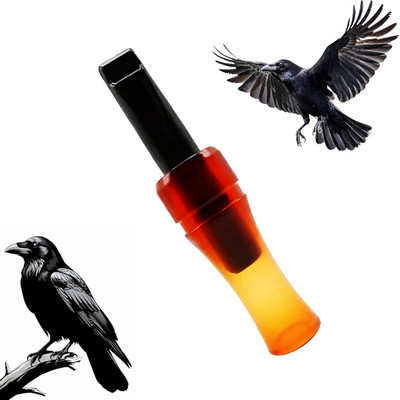 Crow Call,Crow Caller to Attract Crows,Raven Portable Crow Luring Whistle, Decoy