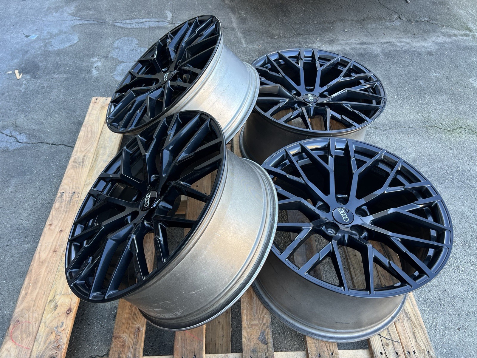 20” OEM AUDI R8 V10 PLUS FACTORY ORIGINAL STOCK WHEELS RIMS FORGED 2015-2024 🔥