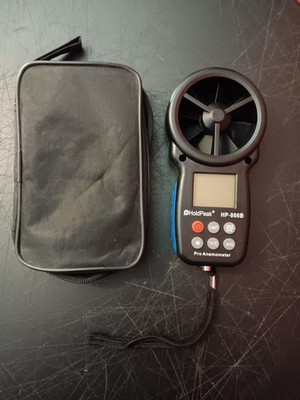 HoldPeak HP-866B Digital Anemometer Handheld Wind Speed Tester With Case