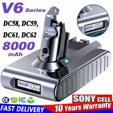For Dyson V6 Battery V6 Trigger Extra SV04 DC58 DC59 DC61 Animal 9.5Ah Battery