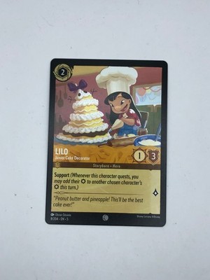 Disney Lorcana Shimmering Skies Lilo - Junior Cake Decorator 8/204 Non-foil