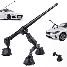 Car Suction Cup Mount Bracket Selfie Stick For Insta360 X5 X4 X3 X2 DJI Camera