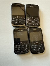 LOT OF 4: BlackBerry Curve 8530, 9300, 9330, 9630