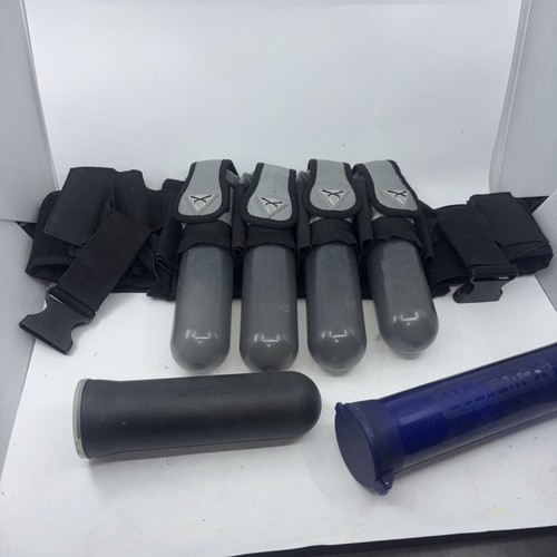 Empire Paintball Pod Pack Paintball Holder 4 Black W/ Pods + 2 Pods