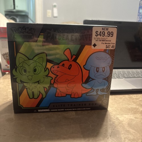 Pokemon Paldea Evolved Elite Trainer Box
