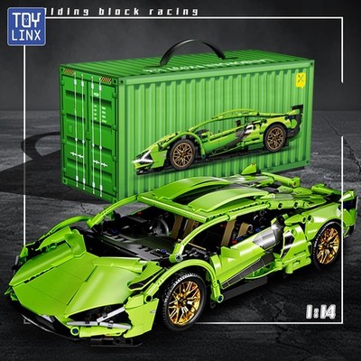 Sports Car Technic Building Blocks Racing car Kit 1:14 Scale Model