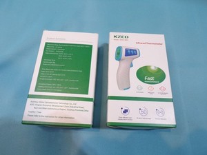 Lot of 2 Infrared Non-Contact Thermometers Forehead & Surface IR  ( KZED )