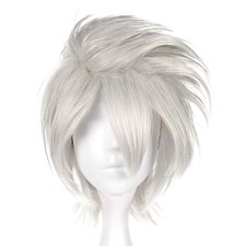 Cosplay Perücke von Kakashi Hatake für Naruto Fans | Weiß