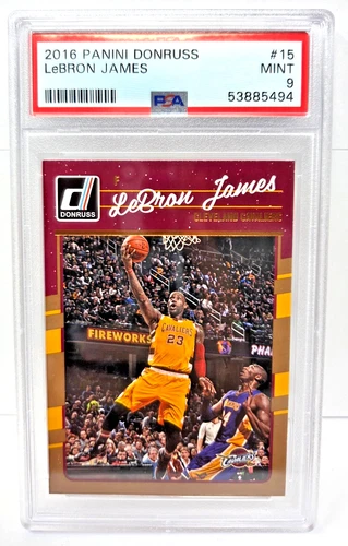 2019 Panini Donruss LeBRON JAMES Basketball Card PSA 9 MINT