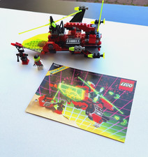 Lego Space M-Tron 6923 Particle Ionizer mit Anleitung, schwarze Flügel