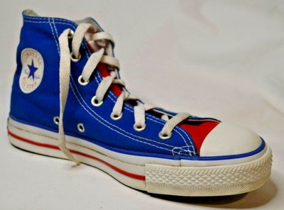 red white blue converse
