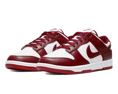 Nike Men's Dunk Low Retro 'Team Red' Shoes DD1391-601