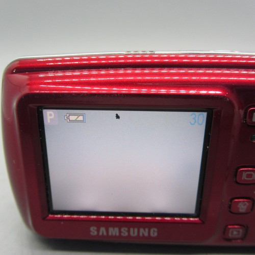 Samsung Digital Camera Digimax A402 4.0MP Red Tested - Picture 4 of 9