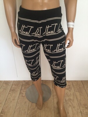 10 Deep Better Since  95 Cotton Black/ Sand Sweatpants Size M