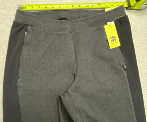 Women's All In Motion Straight Leg Pants Color Black Zippered Pockets Size M - Picture 7 of 11