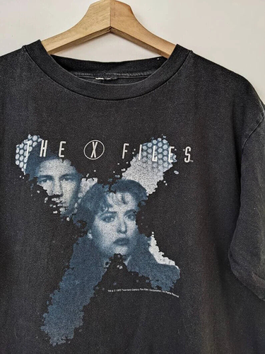 Vintage X-Files T-shirt Movie Merch 1995 | eBay