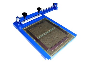 Sliding Screen Press 1 Color 1 Station Parallel Movement Screen Printer DIY New