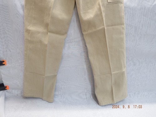 Carhartt Boys 100% Cotton Tan Canvas Carpenter Pants-Size 14-B271 - Picture 7 of 13