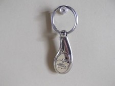 Unique Collectible Keychains 2"in Silver Color Metal Make a Difference