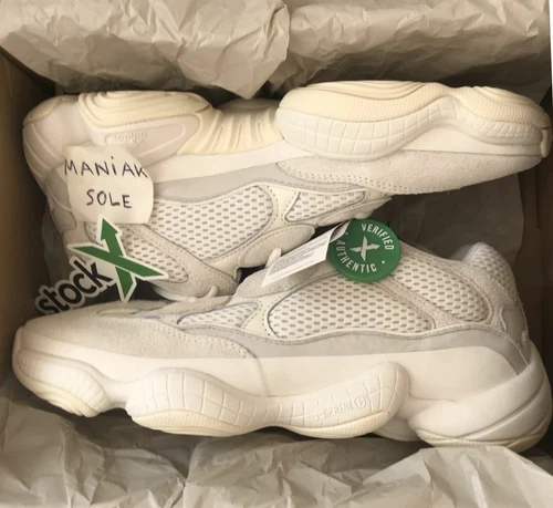 Adidas Yeezy 500 Bone White 2019 Version US10,5/EU44 2/3 Authentic Kanye West