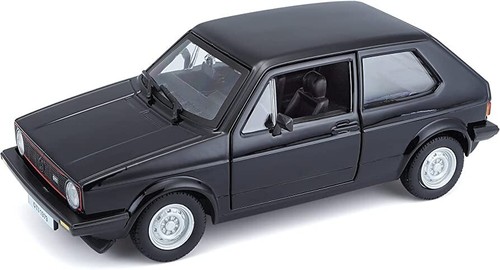 Bburago VOLKSWAGEN GOLF Mk1 GTI (1979) – 1:24 – colore NERO - Foto 2 di 5