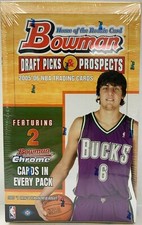 2005/06 BOWMAN DRAFT PICKS & PROSPECTS NBA BASKETBALL HOBBY BOX NEW SEALED