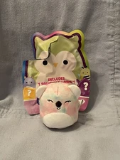 NEW Squishmallows Squishville 2" Mystery Blind Bag Katya the Rainbow Koala Bear