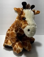 Aurora Giraffe Sitting Stuffed Animal Plush 13 Inches Tall Very Soft A