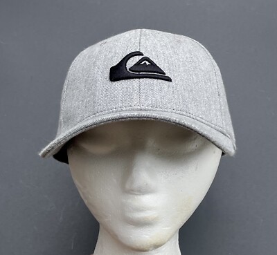 Quiksilver Decades Cap Mens Adult SnapBack Hat Raised Logo Adjustable NWOT 