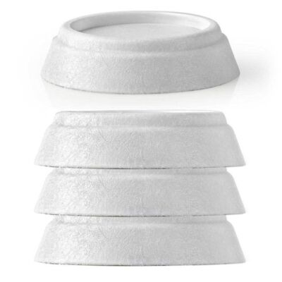 Dynavox SDS4 Piedini Anti Vibrazione Per HiFi – Set Da 4 In Alluminio E Silicio, 40x18mm