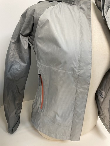 REI Girls Rainwall Rain Jacket Medium 10-12 Gray EUC! - Picture 5 of 9