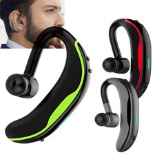 Wireless Headset Bluetooth Earpiece Driving Trucker Earphone for Phone Computer