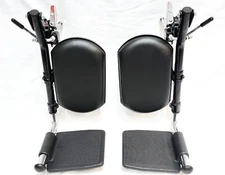 Elevating Leg Rests with Padded Calf Pad Composite Footplates Reclining Standard