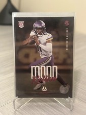 2021 Panini Chronicles Luminance Update Rookies Pink Foil Parallel - Kellen Mond