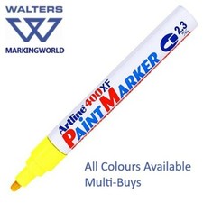 Artline 400XF Paint Marker Pens | Medium Nib | Mark Metal, Rubber, Wood | Box 12
