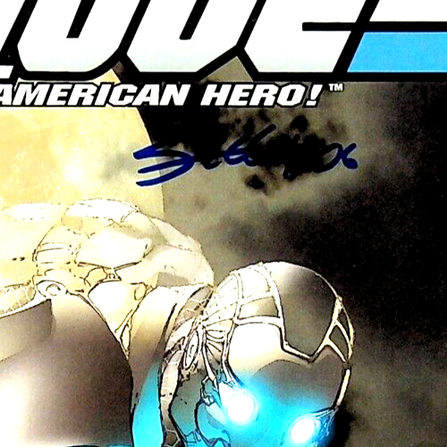 GI Joe Real American Hero #33 signiert Tim Seeley Devil's Due Veröffentlichung Comics - Bild 2 von 3