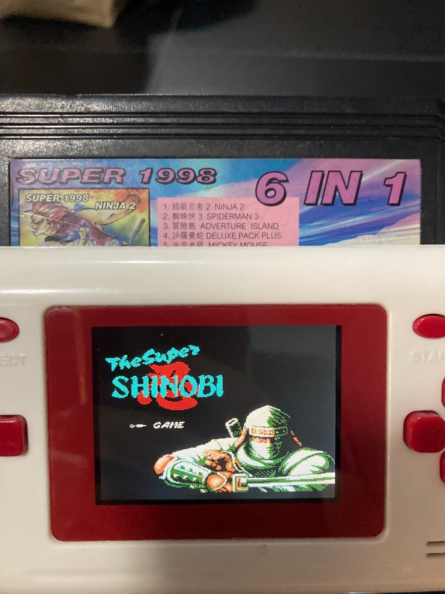 Famicom NES Game Super 1998 VT857 Super Shinobi from Sega