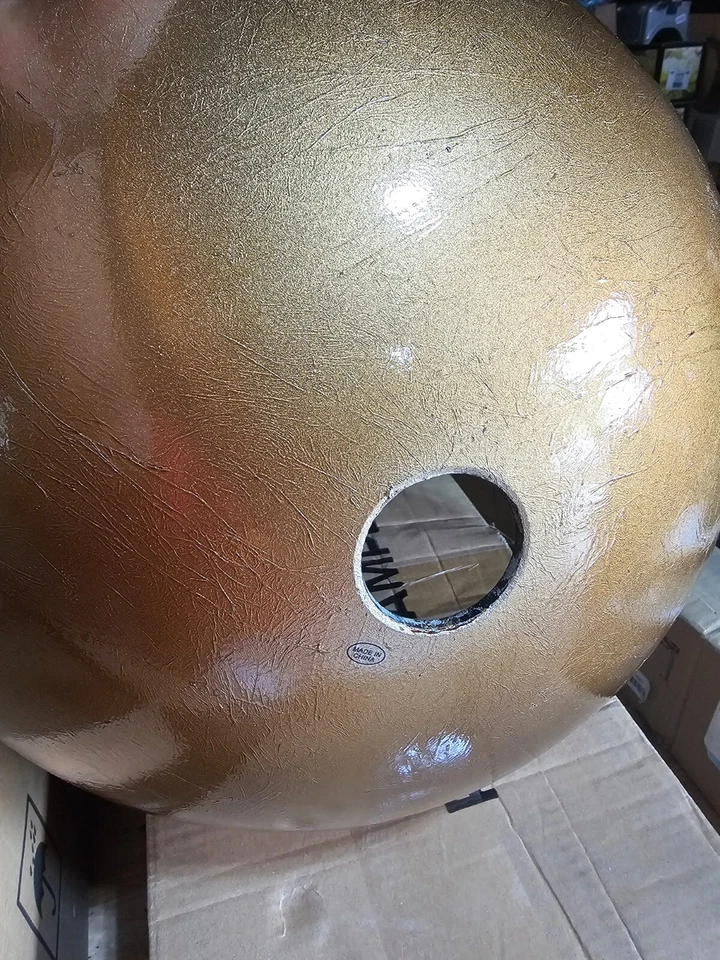 Fregadero de baño recipiente de vidrio templado redondo serie madreselva | Montaje superior Si Foto 4 de 4