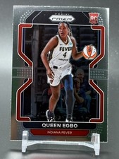 2022 Panini Prizm WNBA #190 QUEEN EGBO Indiana Fever RC