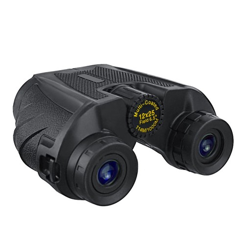 12×25 Binoculars HD High-power Low-light Night Vision Non-infrared Telescope - Picture 9 of 10