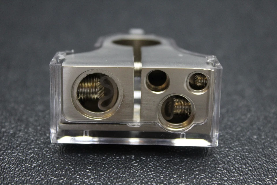 AUDIOPIPE PLATINUM BATTERY TERMINAL POST 0 4 8 GAUGE WIRE NEGATIVE & POSITIVE - Image 4 of 4