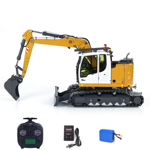 Auf Lager ST8 Radio 1/14 Fernsteuerung RC Hydraulikbagger 914 5Wege-Ventil Sound - Bild 8 von 24