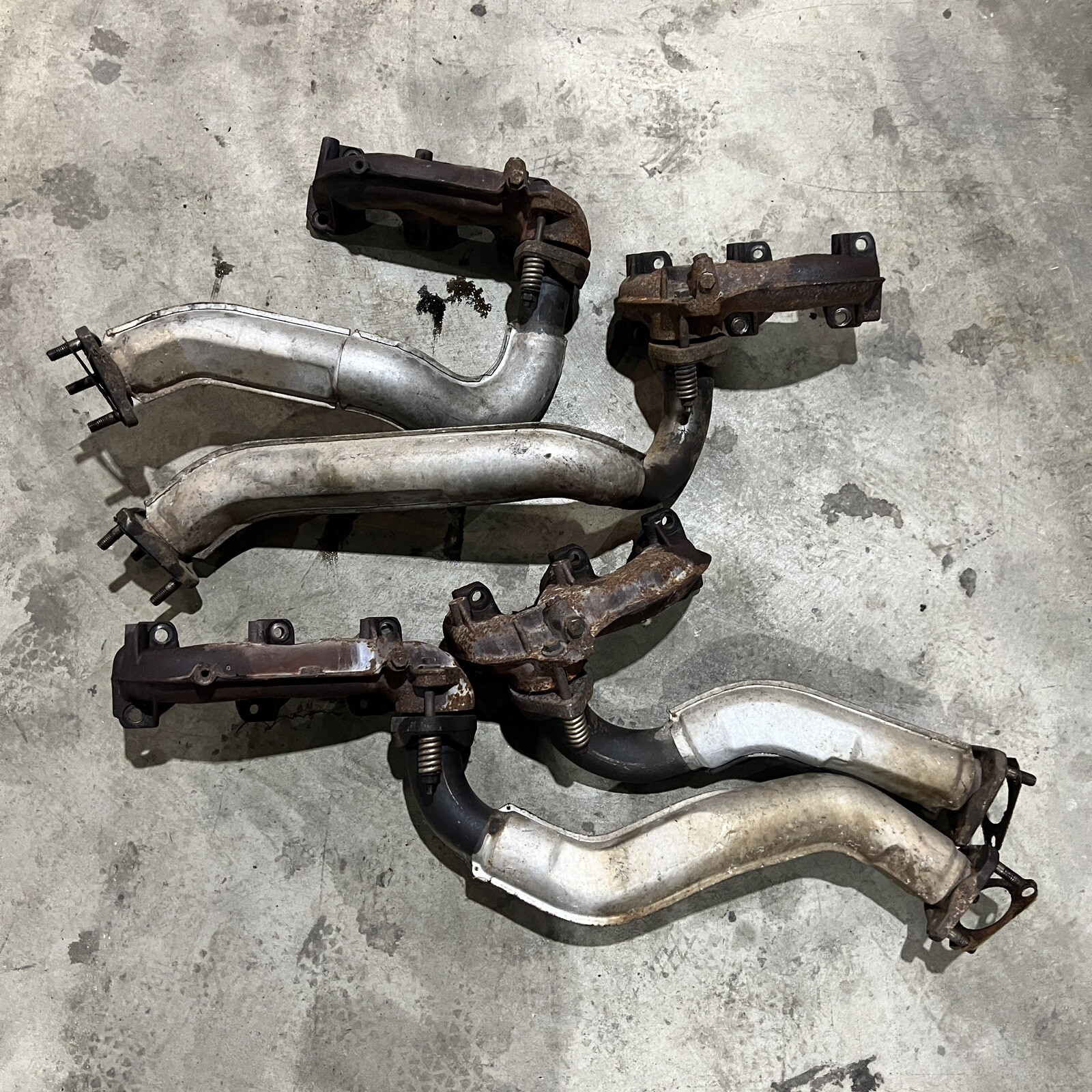 BMW E31 850i Exhaust Manifolds Set & Downpipes M70 M70B50 Header | eBay