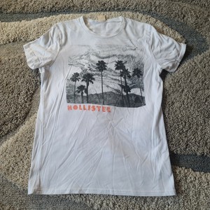 Camisa Hollister Para Hombre Palmeras, Talla S Blanco Mezcla De Algodón  Manga Corta | eBay