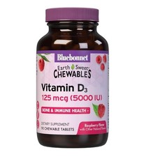 Bluebonnet Earthsweet Chewables Vitamin D3 12...
